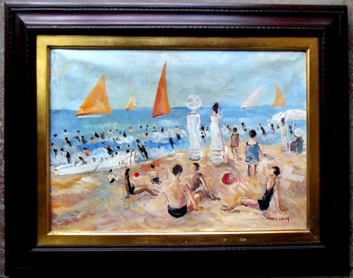 Quadro a firma MOSES LEVY
