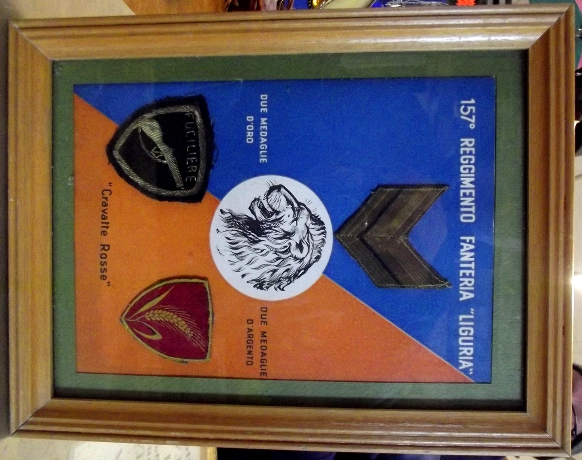 Quadro 157 Reggimento Fanteria 