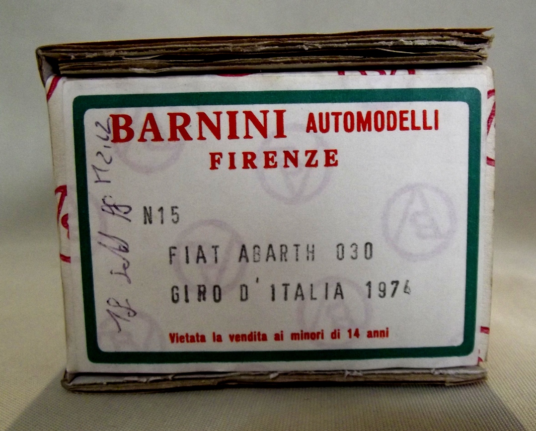 Automodello BARNINI N15