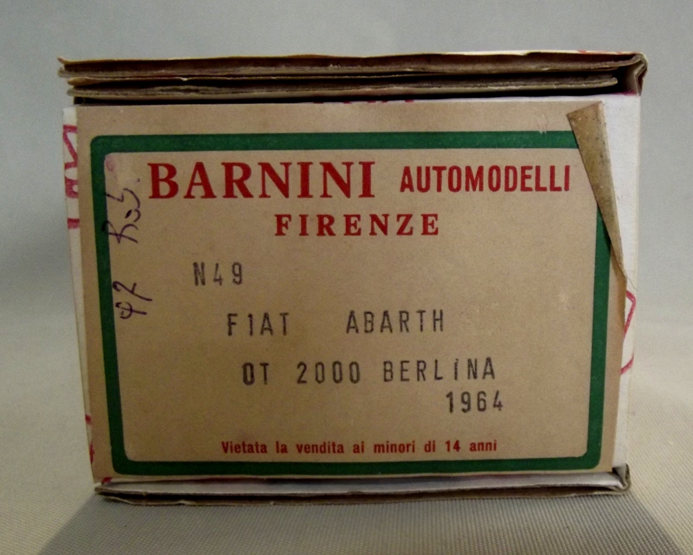 Automodello BERNINI N49