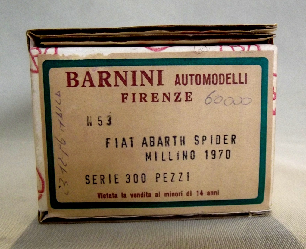 Automodello BARNINI N53