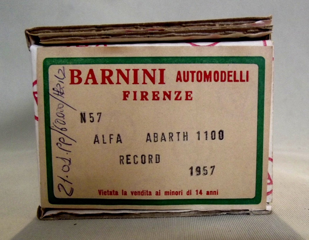 Automodello BARNINI N57