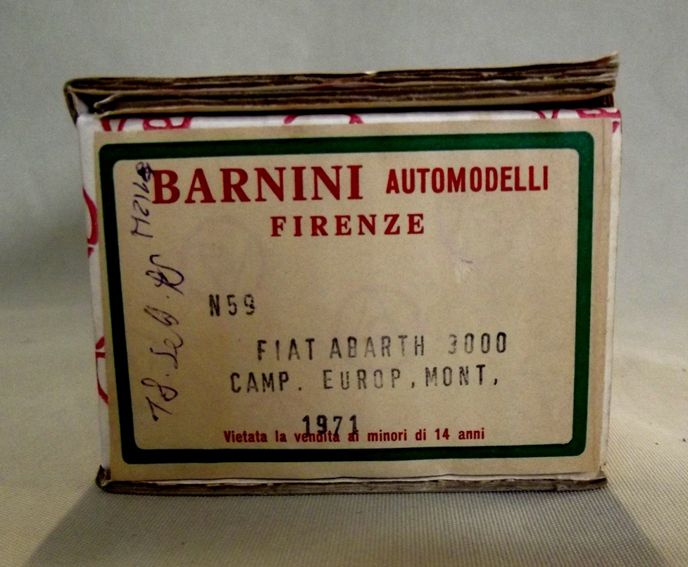 Automodello BARNINI N59