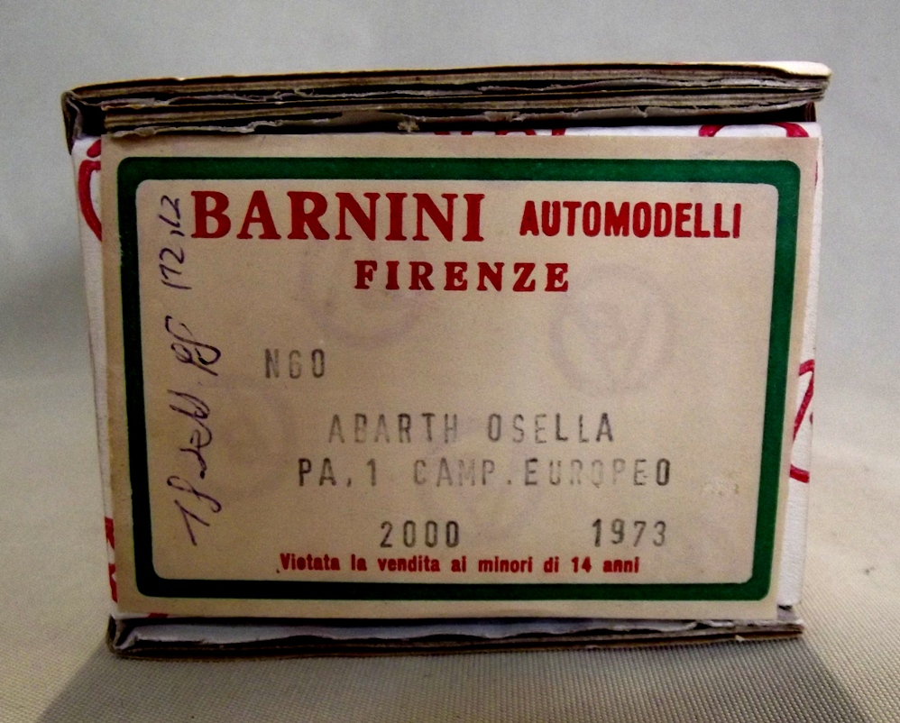 Automodello BARNINI N60