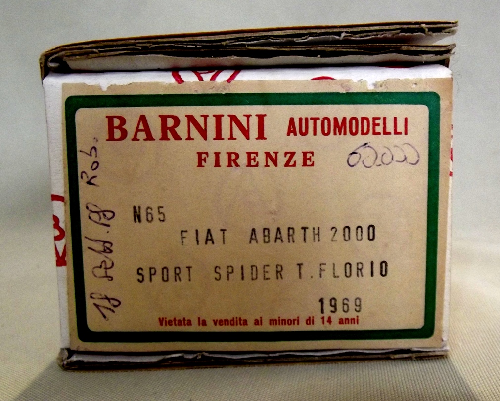 Automodello BARNINI N65