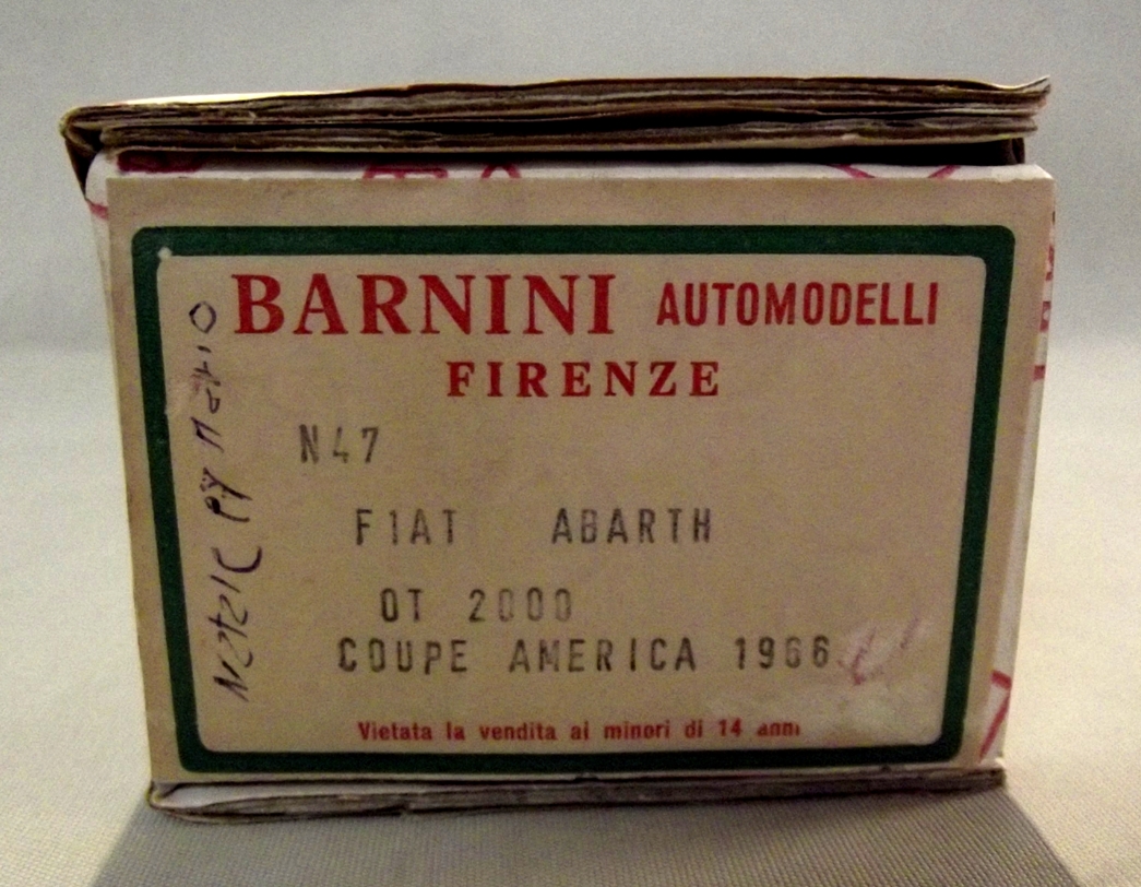 Automodello BARNINI N 47