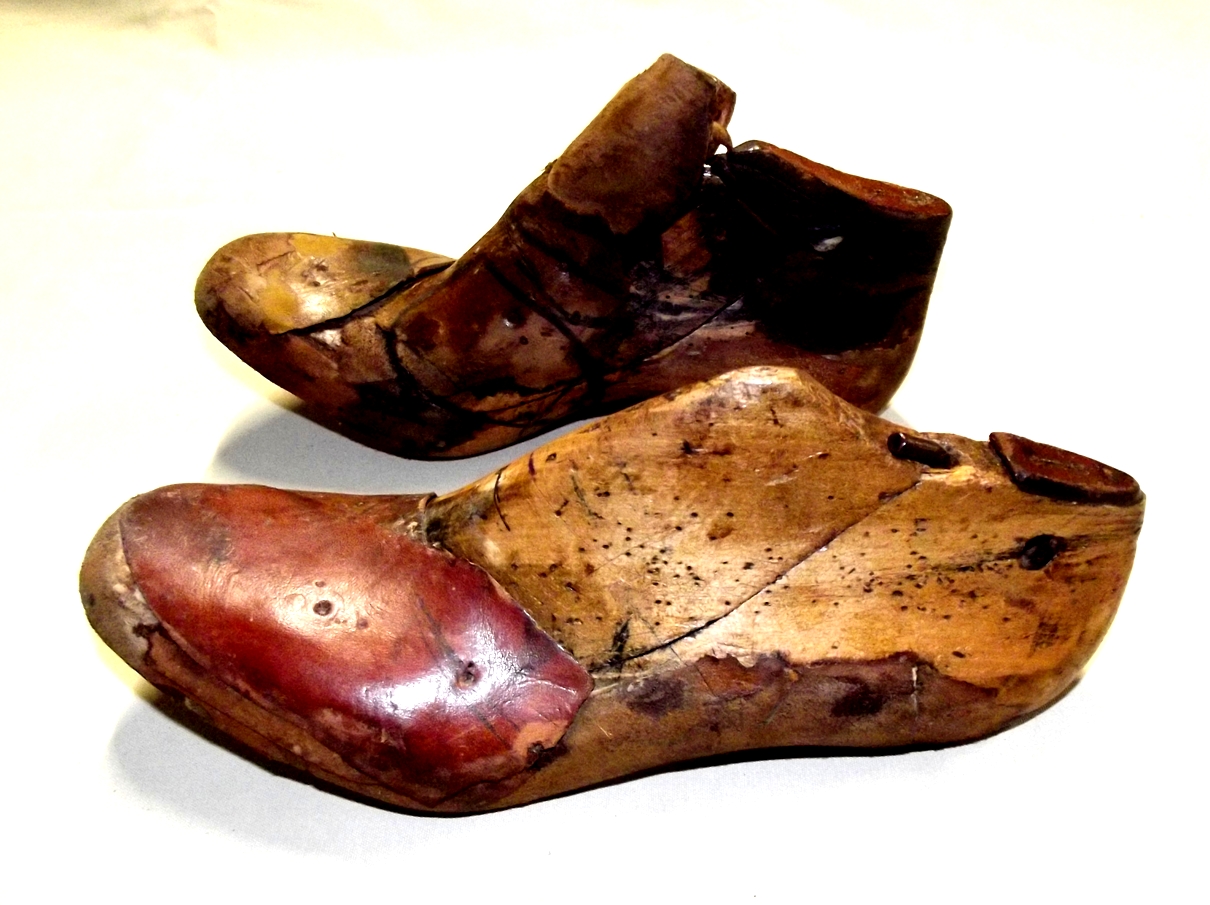 Coppia forma scarpe d'epoca