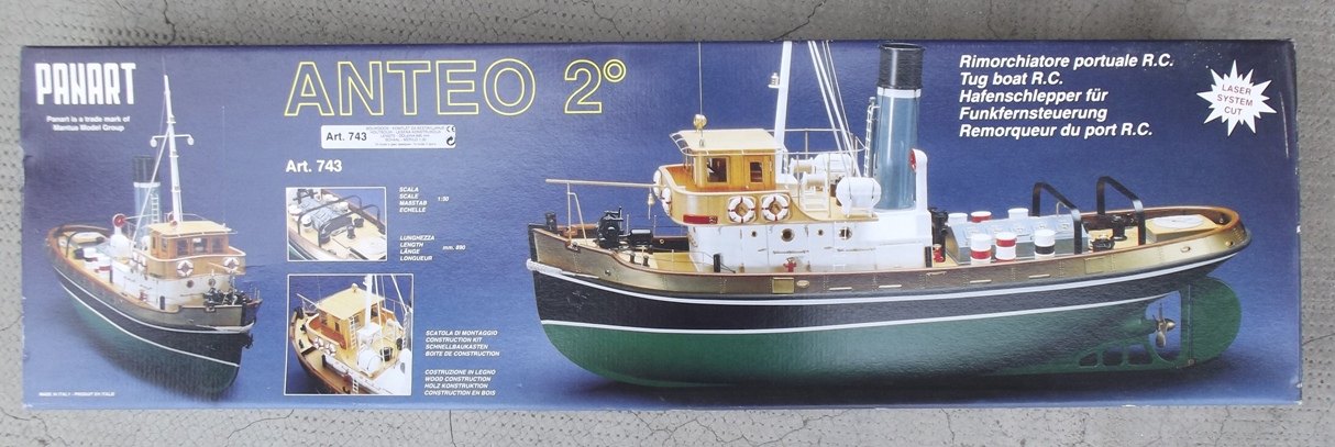 Modellino nave ANTEO 2