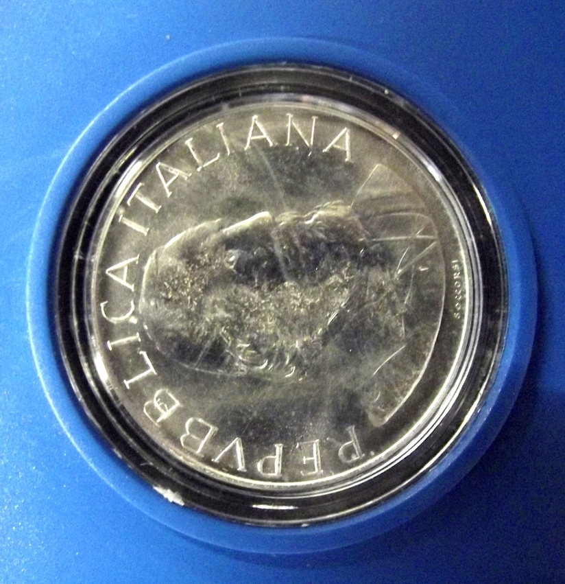 Moneta Lire 500 Centenario Garibaldi