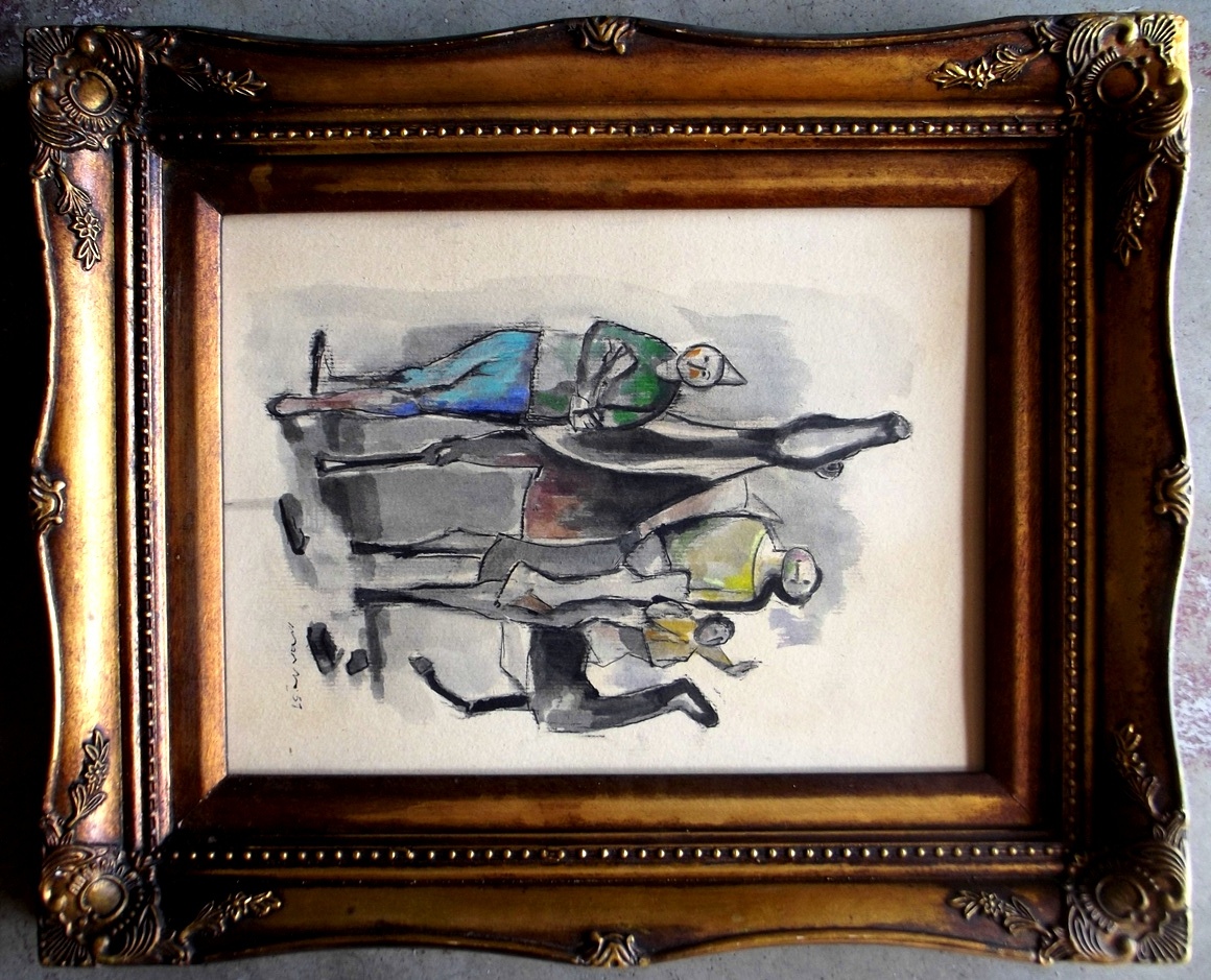 Quadro a firma MARINO MARINI