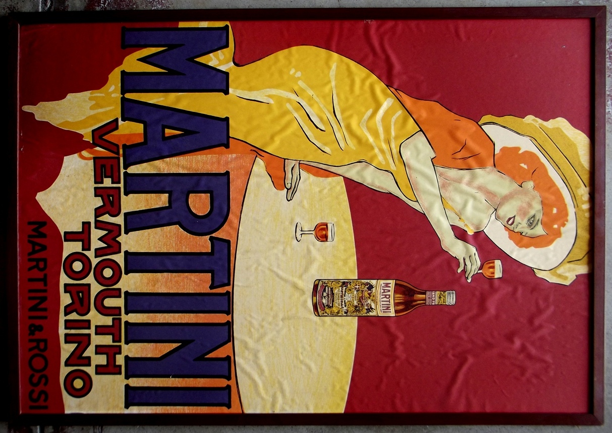 Poster pubblicitario MARTINI & ROSSI
