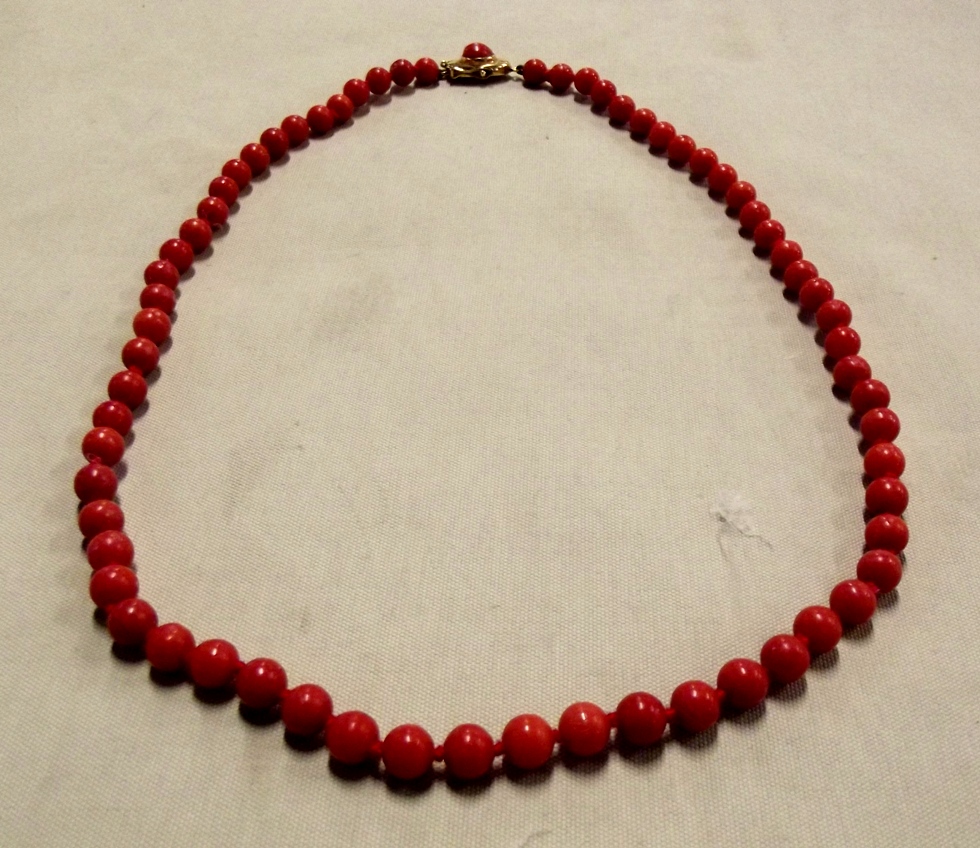 Collana Corallo e Oro