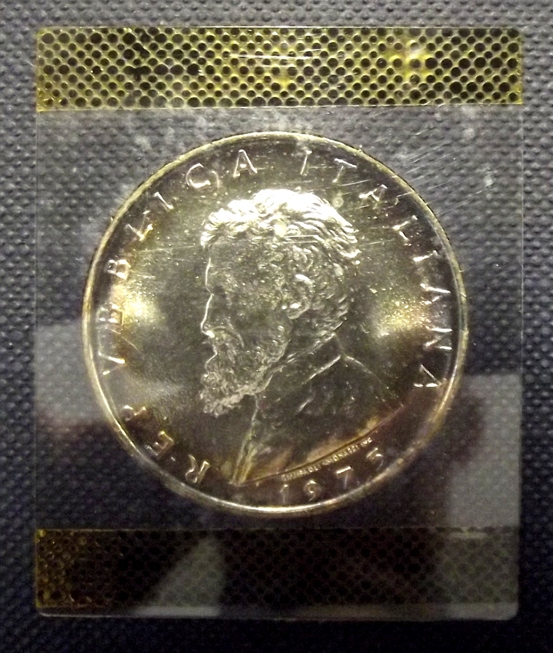 Moneta Lire 500 V centenario Michelangelo