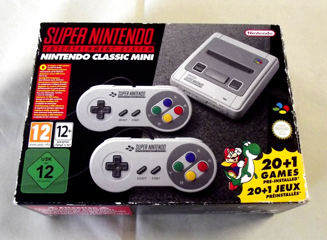 Consolle SUPER NINTENDO Classic Mini